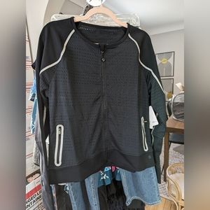 Athletic perforated jacket